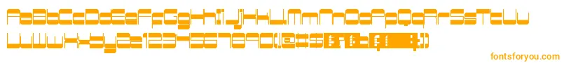 Шрифт RetroMania – оранжевые шрифты