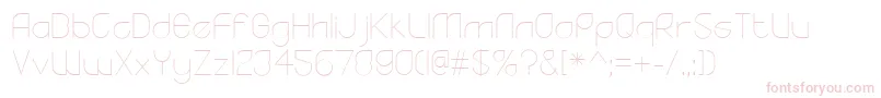 YodoLight Font – Pink Fonts