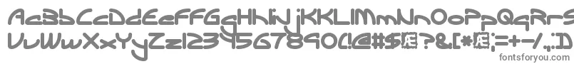 Шрифт EclipticBrk – серые шрифты