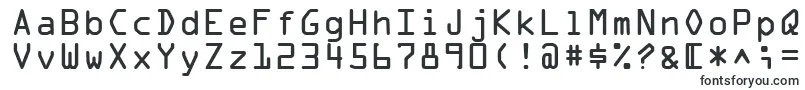 Шрифт OcraMedium – шрифты, начинающиеся на O