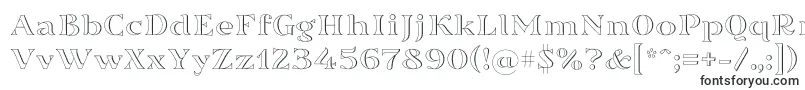 Sortefax026-fontti – Klassiset fontit