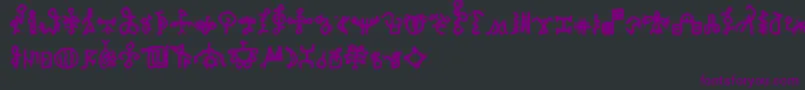More about BamumSymbols1 Font BamumSymbols1 Font – Purple Fonts on Black Background