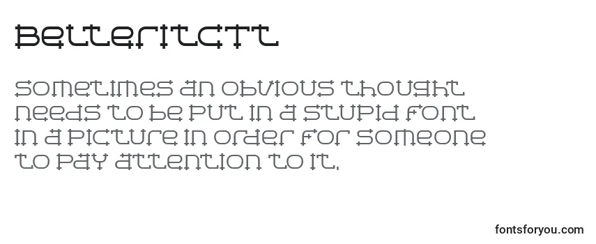 BelteritcTt Font