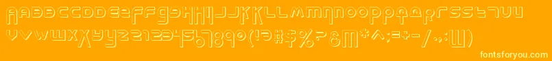 More about Milks Font Milks Font – Yellow Fonts on Orange Background