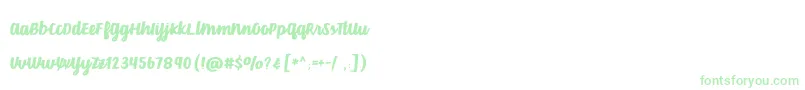 VelvetHeart Font – Green Fonts
