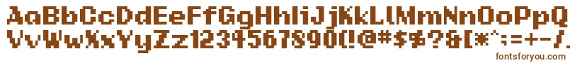 Шрифт Addsbp – коричневые шрифты