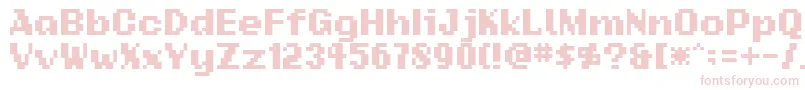 Addsbp Font – Pink Fonts on White Background