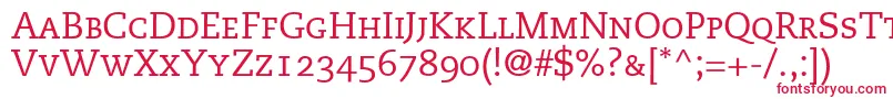 PmnCaecilia55RomanSmallCapsOldstyleFigures Font – Red Fonts