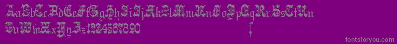 Подробнее о шрифте Phantasinian Шрифт Phantasinian – серые шрифты на фиолетовом фоне