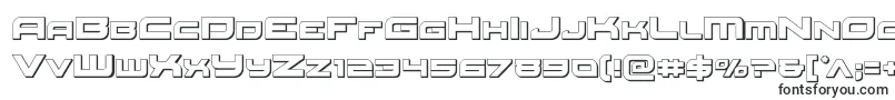 Шрифт Redrocket3D – 3D шрифты