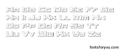 Обзор шрифта Redrocket3D