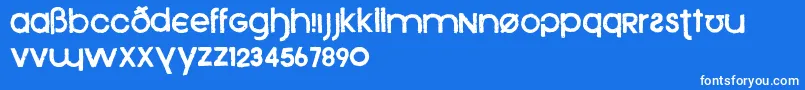 More about Xeno Font Xeno Font – White Fonts on Blue Background