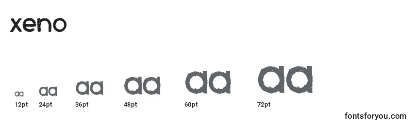 Xeno Font Sizes