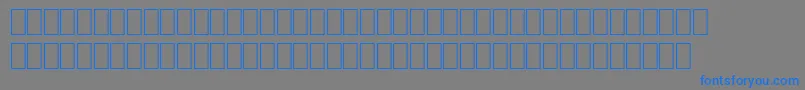 WpMultinationalaRoman-fontti – siniset fontit harmaalla taustalla