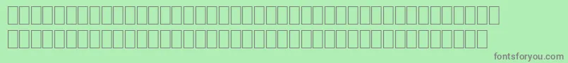 Lisätietoja WpMultinationalaRoman-fontista WpMultinationalaRoman-fontti – harmaat kirjasimet vihreällä taustalla