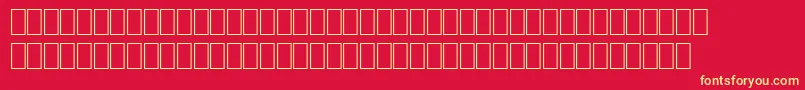 WpMultinationalaRoman Font – Yellow Fonts on Red Background