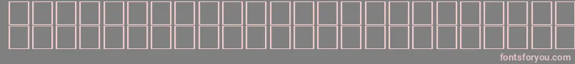McsTabukSINormal. Font – Pink Fonts on Gray Background
