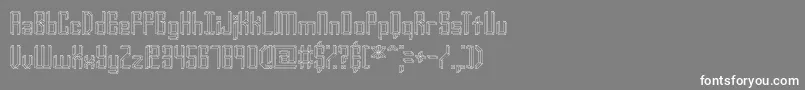 Yourcomplexo Font – White Fonts on Gray Background