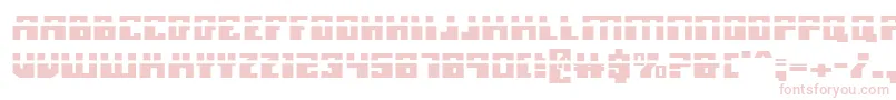 MicronianLaser Font – Pink Fonts on White Background