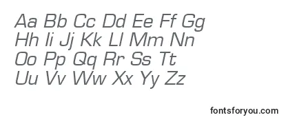 PalindromeSsiItalic-fontti