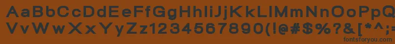 Шрифт NeogramHeavyextd – чёрные шрифты на коричневом фоне