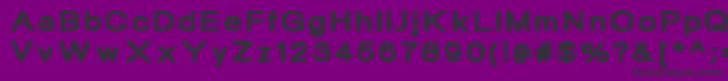 NeogramHeavyextd Font – Black Fonts on Purple Background