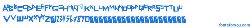More about Freshsticks Font Freshsticks Font – Blue Fonts on White Background