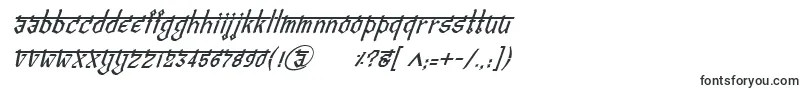 BitlingvedasItalic Font – Catalog