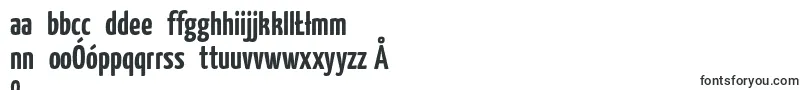 フォントYanonekaffeesatz – ポーランドのフォント