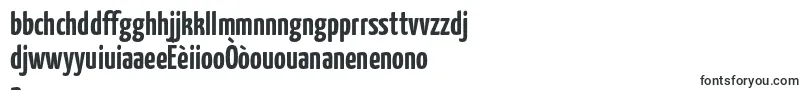 Yanonekaffeesatz-Schriftart – kreolische Schriften