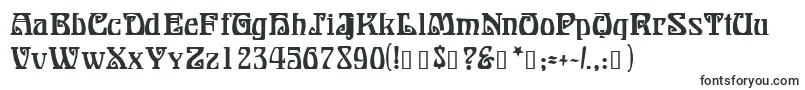 BonapartModern Font – Old English Fonts