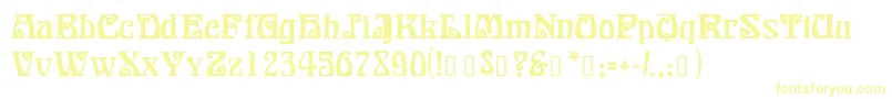 BonapartModern Font – Yellow Fonts