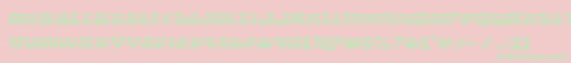 Darkalliancegrad Font – Green Fonts on Pink Background