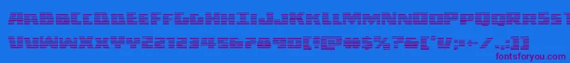 Darkalliancegrad Font – Purple Fonts on Blue Background