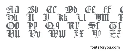Schriftart GothicTextureQuadrata