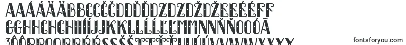 Dacquoise-Schriftart – slowakische Schriften