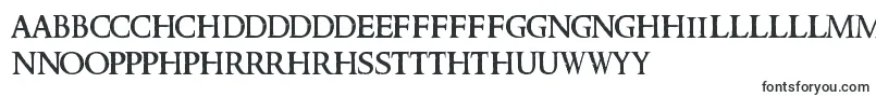 Шрифт Ringm – валлийские шрифты
