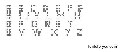 Pixel Chunker-fontti