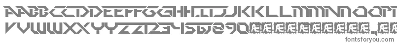 Pdark Font – Gray Fonts on White Background