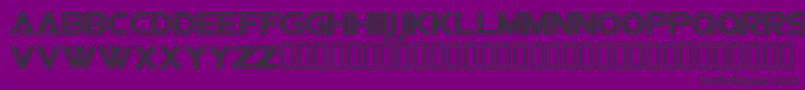 Sfvipersquadron Font – Black Fonts on Purple Background
