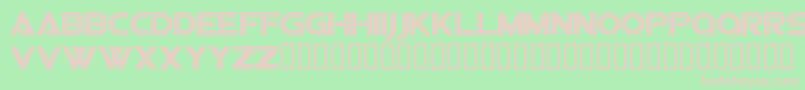 Sfvipersquadron Font – Pink Fonts on Green Background