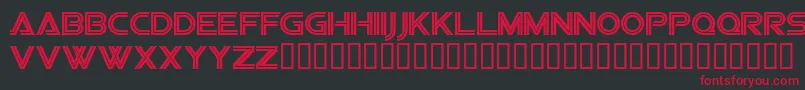 Sfvipersquadron Font – Red Fonts on Black Background