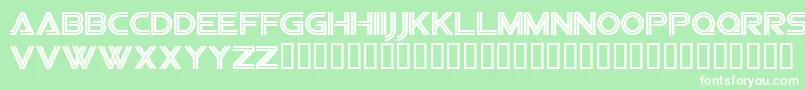 Sfvipersquadron Font – White Fonts on Green Background