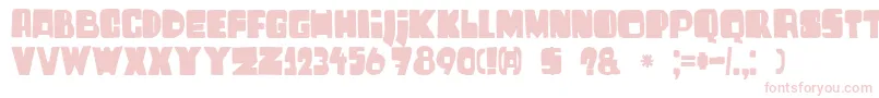 DkHarrumph-Schriftart – Rosa Schriften