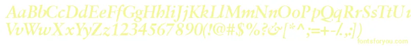 Garamondretrospectivessk ffy Font – Yellow Fonts