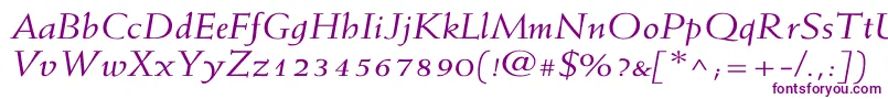 WeissItalicWd Font – Purple Fonts