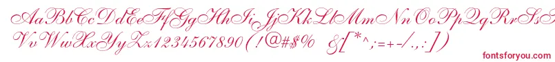 Anastasiascriptc Font – Red Fonts