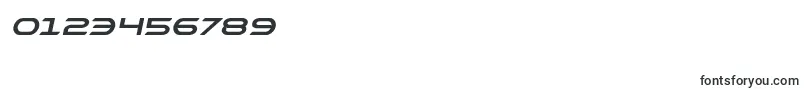 Prometheanboldexpandital Font – Fonts for Numbers and Digits
