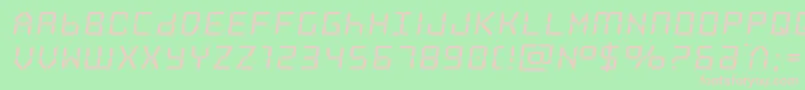fuente Frozencrystalexpand – Fuentes Rosadas Sobre Fondo Verde