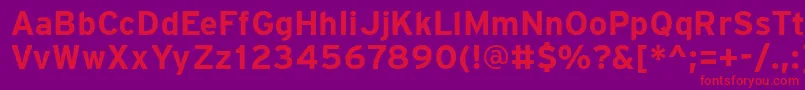 Подробнее о шрифте PftransitBold Шрифт PftransitBold – красные шрифты на фиолетовом фоне